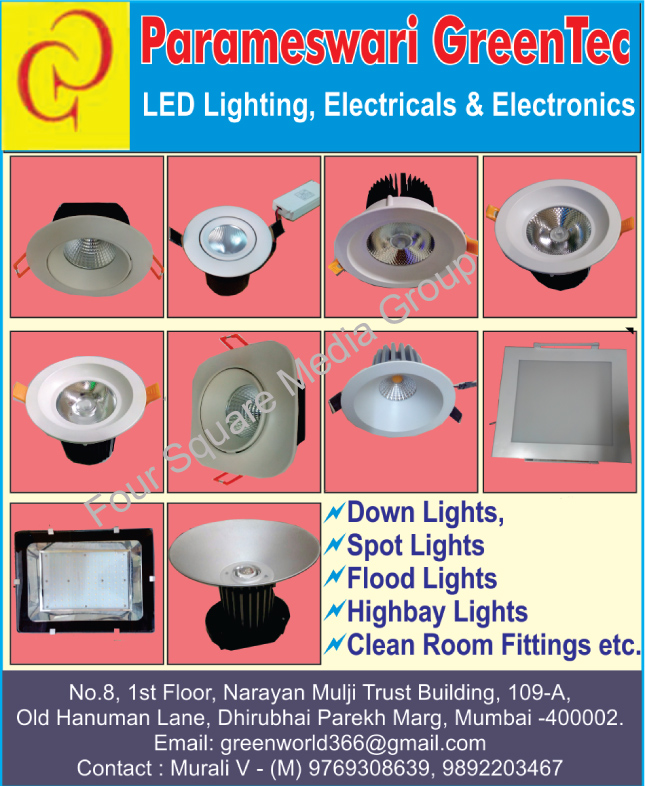 Flameproof Led Lights, Flameproof Down Lights, Flameproof Spot Lights, Flameproof Flood Lights, Flameproof High Bay Lights, Flameproof Clean Room Led Fittings, Electricals, Electronics