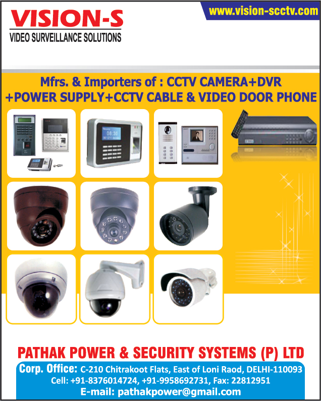 Cctv Camera, Dvr, Power Supply, Cctv Cable, Video Door Phones, Digital Video Recorder