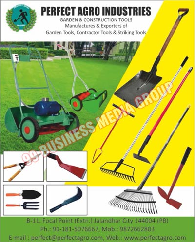 Garden Tools, Construction Tools, Contractor Tools, Striking Tools