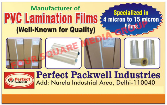 PVC Lamination Films