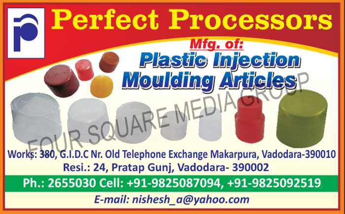 Plastic Injection Moulded Articles, Plastic Injection Molded Articles