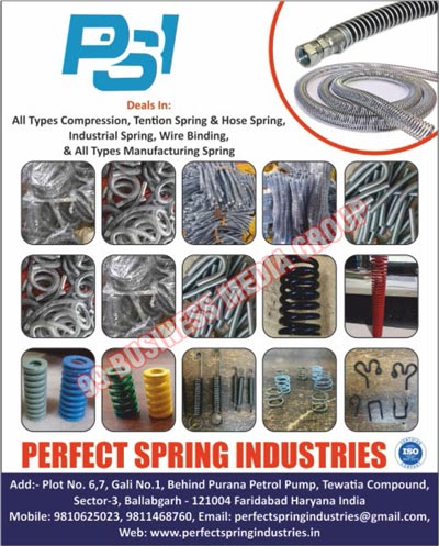 Springs Like, Compression Springs, Tention Springs, Hose Springs, Industrial Springs, Wire Binding Springs