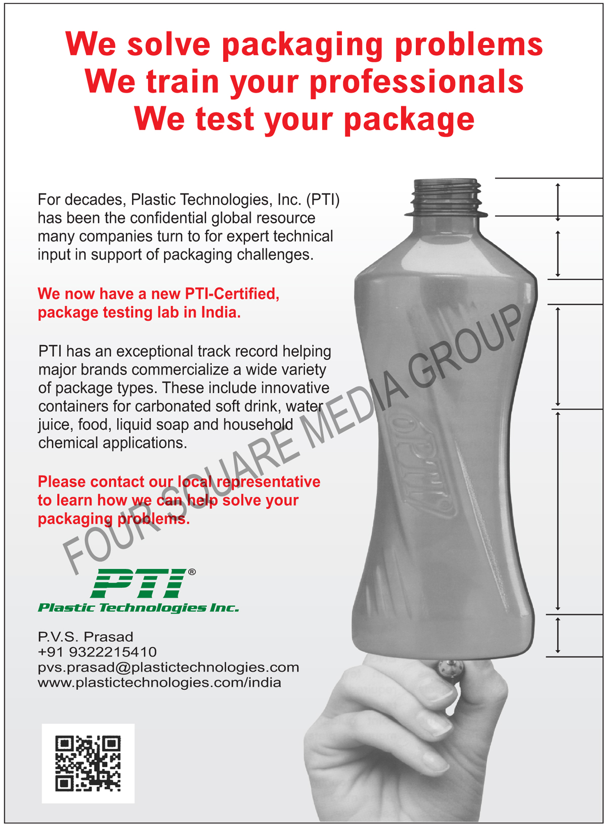 Service Provider of Technical Input in Support of Packaging Challenges