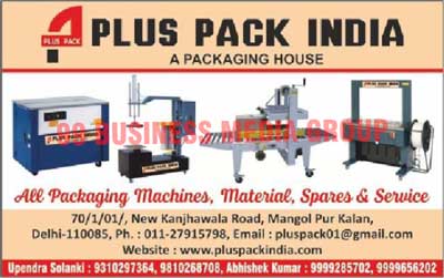 Packaging Machines, Packaging Materials, Packaging Machine Spare Parts