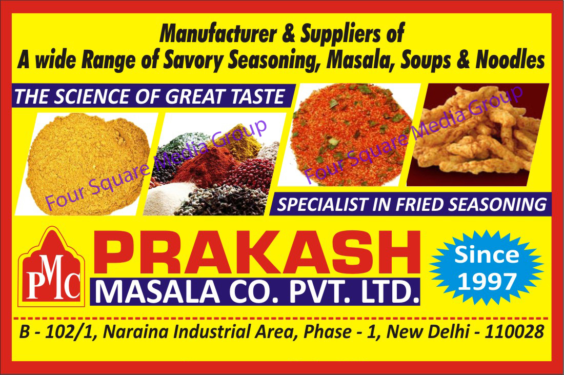 Masala, Noodles, Savory Seasoning, Fried Seasoning, Soups,Seasoning