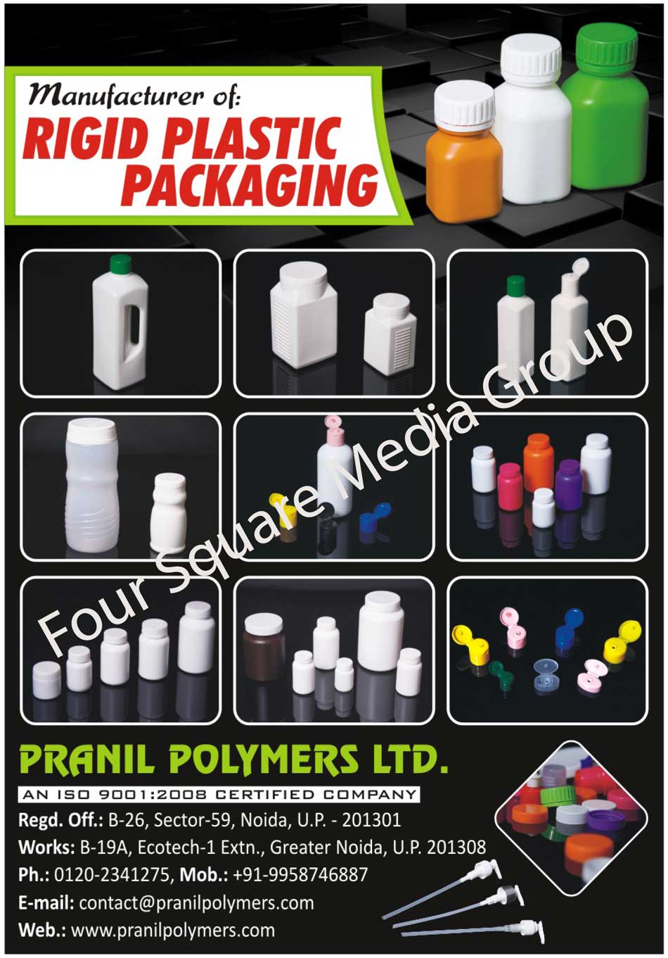 Rigid Plastic Packagings, Household Container, Household Bottle, Consumer Product Container, Consumer Product Bottle, Medicine Container, Medicine Bottle, Pharmaceutical Container, Pharmaceutical Bottle, Cosmetic Product Container, Cosmetic Product Bottle, Consumer Care Product Container, Consumer Care Product Bottle, Food Bottle, Beverage Bottle, Food Container, Beverage Container, Herbal Product Container, Herbal Product Bottle, Motor Oil Container, Lubricant Container, Industrial Product Container, Custom Bottle