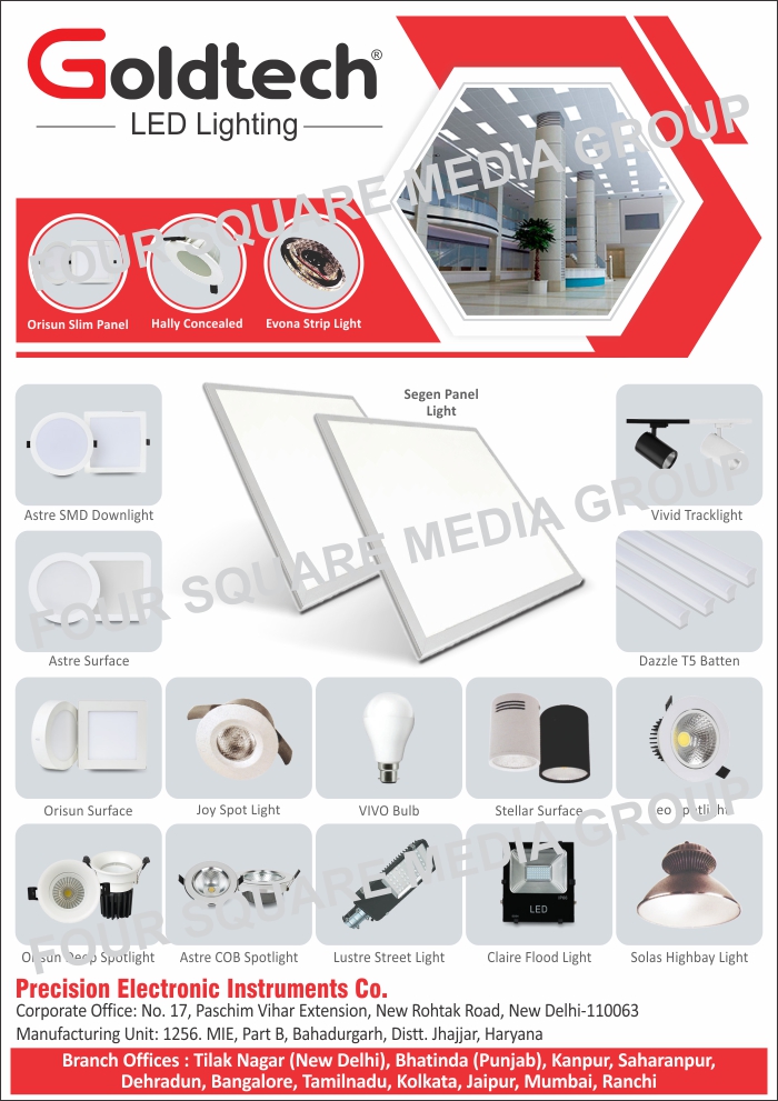 Led Lights, Slim Panel Lights, Concealed Lights, Strip Lights, SMD Down Lights, Surface Lights, Track Lights, T5 Batten Lights, Spot Lights, Led Bulbs, Surface Panel Lights, Spot Lights, Deep Spot Lights, COB Spot Lights, Street Lights, Flood Lights, High Bay Lights