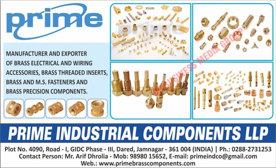 Precision Brass Components, Brass Inserts, Brass Electrical Pins, Brass Components, Brass Fasteners, Brass Electrical Accessories, Brass Wiring Accessories, Brass Threaded Inserts, MS Fasteners, Brass Precision Components, MS Brasses