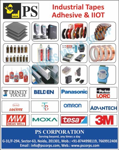 Industrial Tapes, Industrial Adhesives, Industrial IIOT