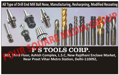 Drill End Mill Ball Noses