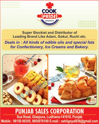 Edible Oils, Confectionery Fats, Ice Cream Fats, Bakery Fats