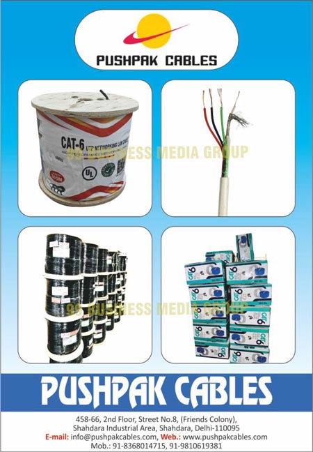 Telecommunication Cables, Networking Cables, Cable Accessories