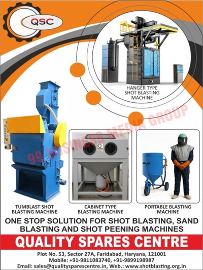 Shot Blasting Machines, Shot Blasting Machine Spares, Surface Coating Equipments, Portable Type Blasting Machine Catalogues, Airless Spray Painting Equipments, Abrasive Blast Cabinets, Pan Blast Proflo Abrasive Recycling Systems, Pan Blast Closed Circuit Blast Machines, Hanger Type Shot Blasting Machines, Pan Blast Pow Air VAC Recovery Systems, Pan Blast Cabinets, Flat Abrasive Valves, Check Valves, Steel Grill Valves, Garnet Valves, Curved Nozzles, Injector Gun E21 with Hose, Heavy Duty Super Blast Hoses, Heavy Duty Airline Hoses, Duty Airline Hoses, Portable Blasting Machines, Cabinet Type Blasting Machines, Tumblast Shot Blasting Machines