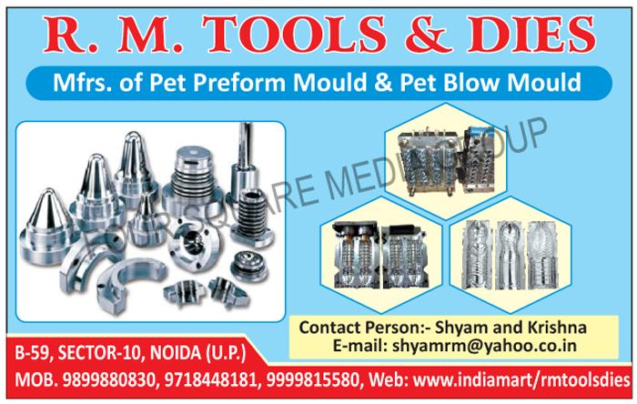 Pet Preform Moulds, Pet Preform Molds, Pet Blow Moulds, Pet Blow Molds