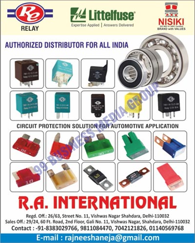 Automotive Application Circuit Protection Solutions, Automotive Relays