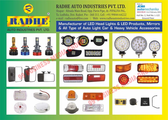 Led Head Lights, Led Products, Led Mirrors, Led Auto Lights, Car Accessories, Heavy Vehicle Accessories