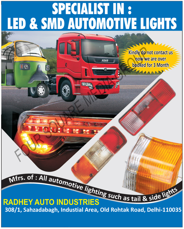 Automotive Led Lights, Led Automotive Lights, Automotive SMD Lights, SMD Automotive Lights, Tail Lights, Side Lights