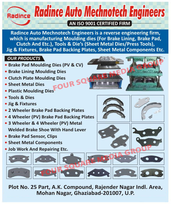 Brake Pad Moulding Dies, Brake Lining Moulding Dies, Clutch Plate Moulding Dies, Sheet Metal Dies, Plastic Moulding Dies, Press Tool, Sheet Metal Dies, Jigs, Fixtures, 2 Wheeler Brake Pad Backing Plates, Two Wheeler Brake Pad Backing Plates, 4 Wheeler Brake Pad Backing Plates, Four Wheeler Brake Pad Backing Plates, 3 Wheeler Metal Welded Brake Shoes, Three Wheeler Metal Welded Brake Shoes, Four Wheeler Metal Welded Brake Shoes, 4 Wheeler Metal Welded Brake Shoes, Brake Pad Sensor, Brake Pad Clips, Sheet Metal Components, PV Brake Pad Moulding Dies, CV Brake Pad Moulding Dies, Brake Pad Molding Dies, Brake Lining Molding Dies, Clutch Plate Molding Dies, Plastic Molding Dies, PV Brake Pad Molding Dies, CV Brake Pad Molding Dies, Brake Pad Backing Plate, Metal Welded Brake Shoes, Brake Pad Moulding Die, Brake Lining Moulding Die, Clutch Plate Moulding Die, Sheet Metal Die, Plastic Moulding Die, Press Tool, Sheet Metal Die, Jig, Fixture, 2 Wheeler Brake Pad Backing Plate, Two Wheeler Brake Pad Backing Plate, 4 Wheeler Brake Pad Backing Plate, Four Wheeler Brake Pad Backing Plate, 3 Wheeler Metal Welded Brake Shoe, Three Wheeler Metal Welded Brake Shoe, Four Wheeler Metal Welded Brake Shoe, 4 Wheeler Metal Welded Brake Shoe, Brake Pad Sensor, Brake Pad Clip, Sheet Metal Component, PV Brake Pad Moulding Die, CV Brake Pad Moulding Die, Brake Pad Molding Die, Brake Lining Molding Die, Clutch Plate Molding Die, Plastic Molding Die, PV Brake Pad Molding Die, CV Brake Pad Molding Die, Brake Pad Backing Plate, Metal Welded Brake Shoe