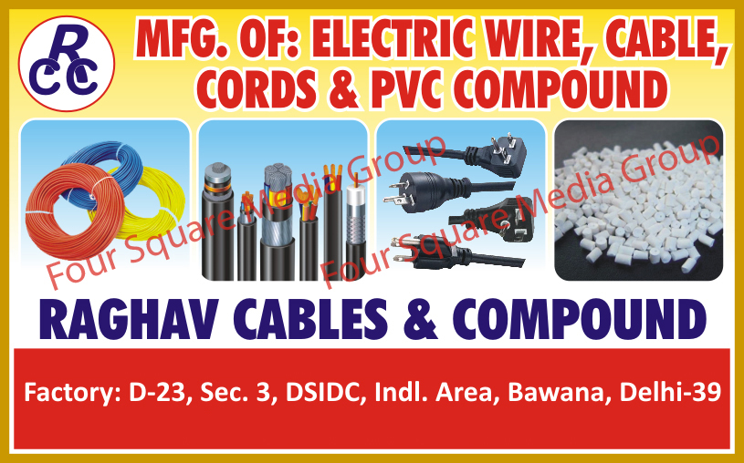 Electric Wires, Electric Cables, Electric Cords, Electric PVC Compounds