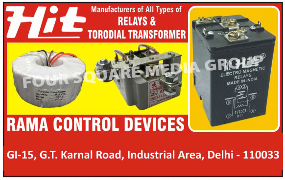 Relays, Toroidal Transformers, Transformer, Electromagnetic Relays, Amp Meters, Stabilizers