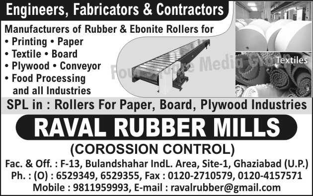 Rubber Roller for Printing, Rubber Roller for Papers, Rubber Roller for Textiles, Rubber Roller for Boards, Rubber Roller for Plywoods, Rubber Roller for Conveyors, Rubber Roller for Food Processing Industry, Ebonite Roller for Printing, Ebonite Roller for Papers, Ebonite Roller for Textiles, Ebonite for Boards, Ebonite Roller for Plywoods, Ebonite Roller for Conveyors, Ebonite Roller for Food Processing Industry,Rubber Rollers, Ebonite Rollers