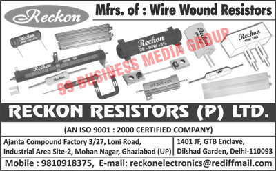 Wire Wound Resistors, Electronic Components, Electrical Parts, Braking Resistors, Panel Boards Resistors, Shunt Resistors, Flame Proof Wire Wound Resistors, Ceramic Wound Resistors, Silicone Coated Resistors, Electrical Resistors, Aluminium Hoses