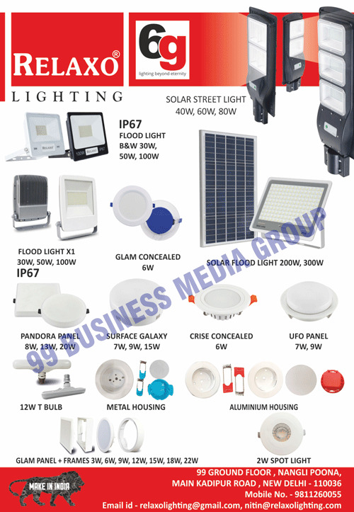 COBs, Solar Flood Lights, Flood Lights, Pandora Panels, Torches, Robots, UFO Panels, Glam Panel Frames, T Bulbs, Metal Housings, Solar Street Lights, Led Light Housings, Glam Concealed, Spot Lights, Aluminium Housings, Crise Concealed, Suface Galaxies