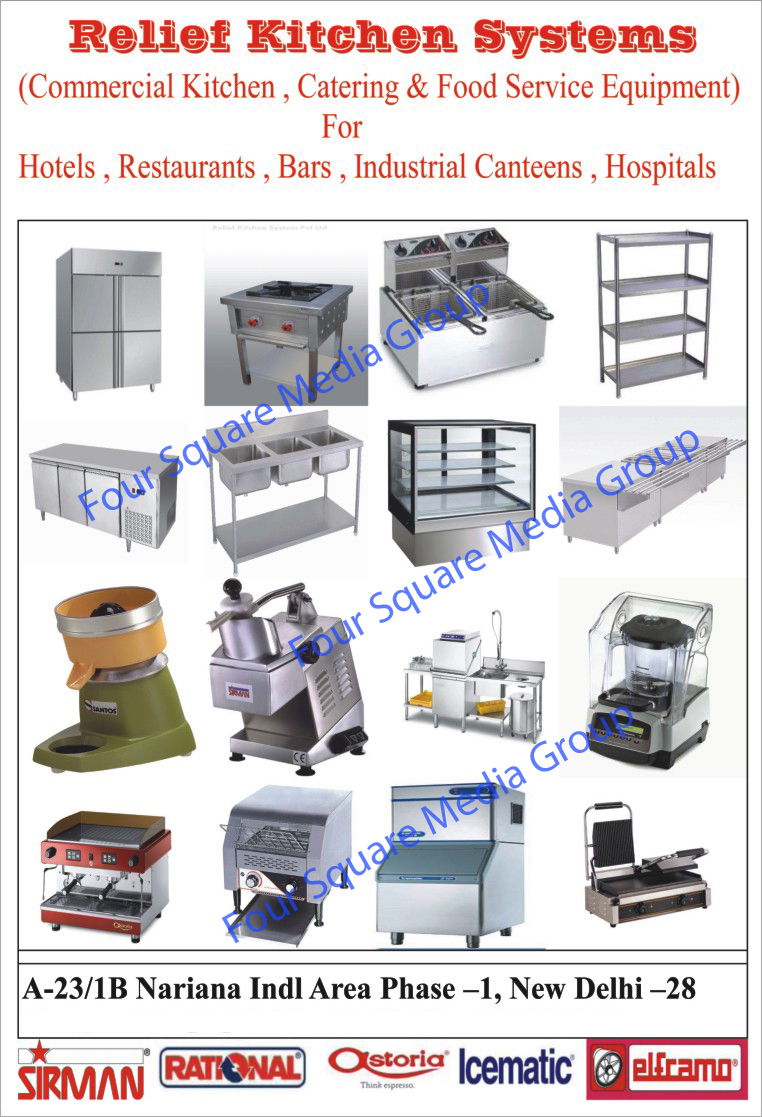 Commercial Kitchen Equipments, Catering Equipments, Food Service Equipments