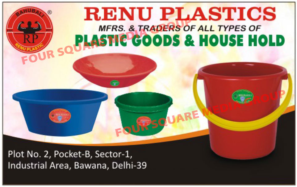 Plastic Goods, Plastic Household Goods