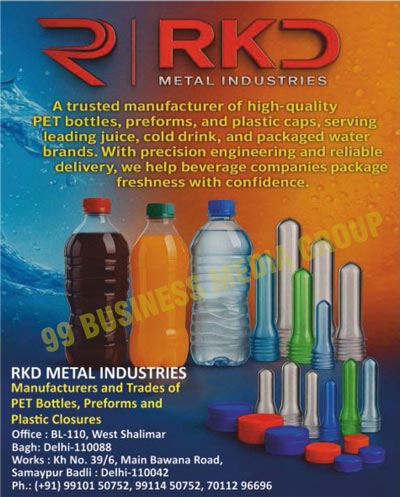 Pet Bottles, Pet Preforms, Plastic Caps, Plastic Closures