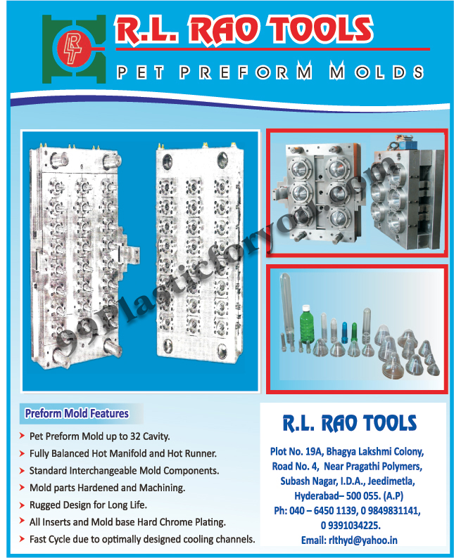 Pet Preform Molds, Pet Preform Moulds,Injection Moulds