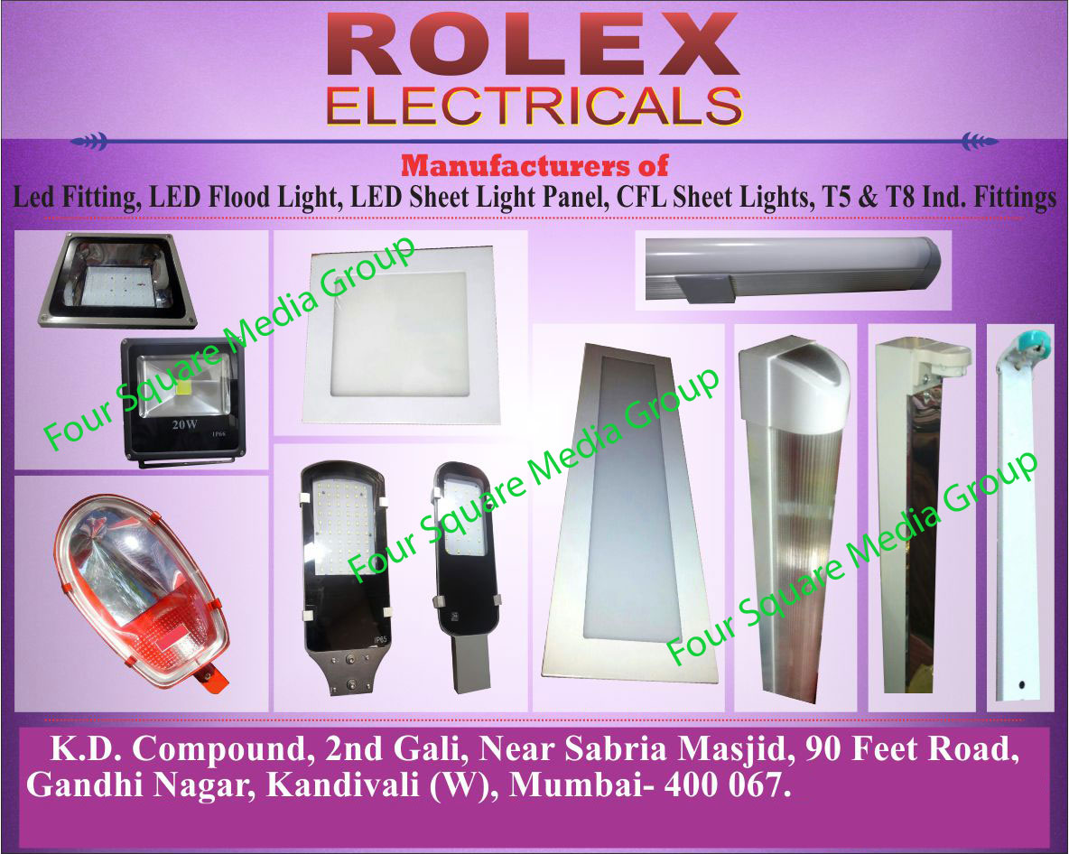 Led Fittings, Led Lights, Led Flood Lights, Led Sheet Light Panels, CFL Sheet Lights, T5 Industrial Fittings, T8 Industrial Fittings