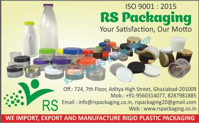 Rigid Plastic Packagings