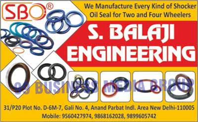 Two Wheeler Shocker Oil Seals, Four Wheeler Shocker Oil Seals