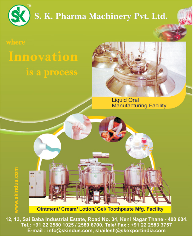 Liquid Oral Making Machines, Ointment Making Machines, Cream Making Machines, Lotion Making Machines, Gel Making Machines, Toothpaste Making Machines