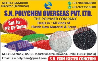 Plastic Polymers, Plastic Reprocessed Granules, Plastic Reprocessed Scraps, PP Granules, CP Granules, Plastic Raw Materials, Plastic Scraps