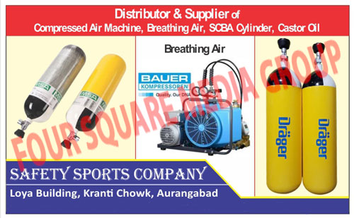 Compressed Air Machines, Breathing Air Machines, SCBA Cylinders, Castor Oils