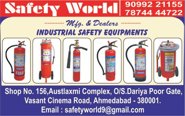 Industrial Safety Equipments, Fire Extinguishers, Fire Safety Products