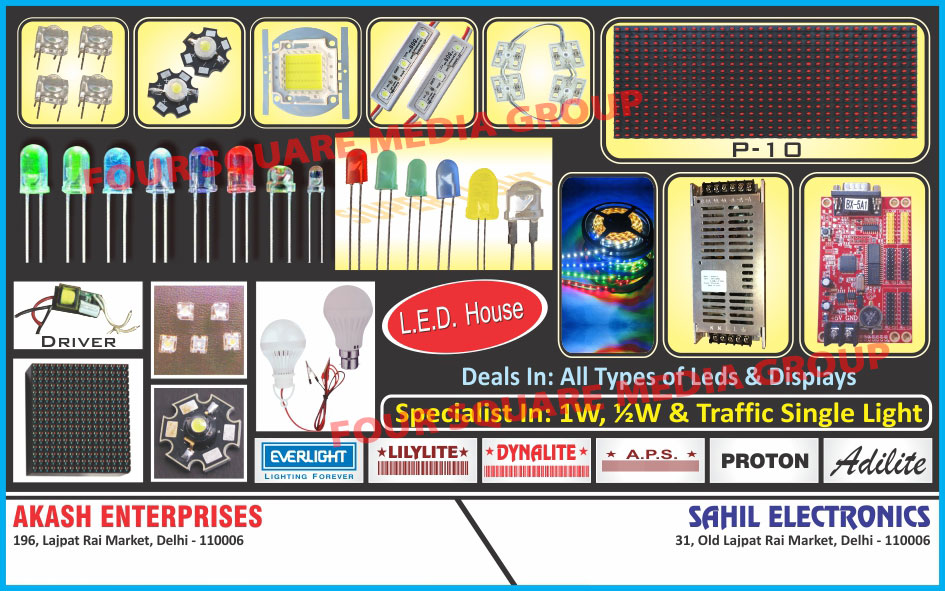 LEDs, LED Displays, Traffic Signal Lights, Led Products, Lights, Traffic Lights