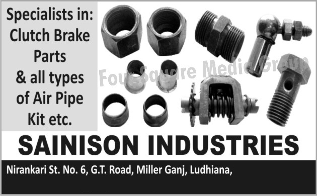 Clutch Brake Parts, Air Pipe Kits