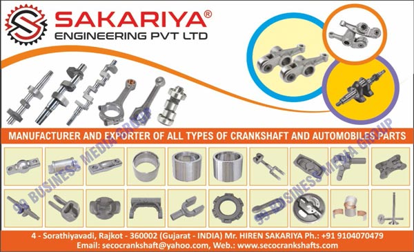 Crankshafts, Automobile Parts