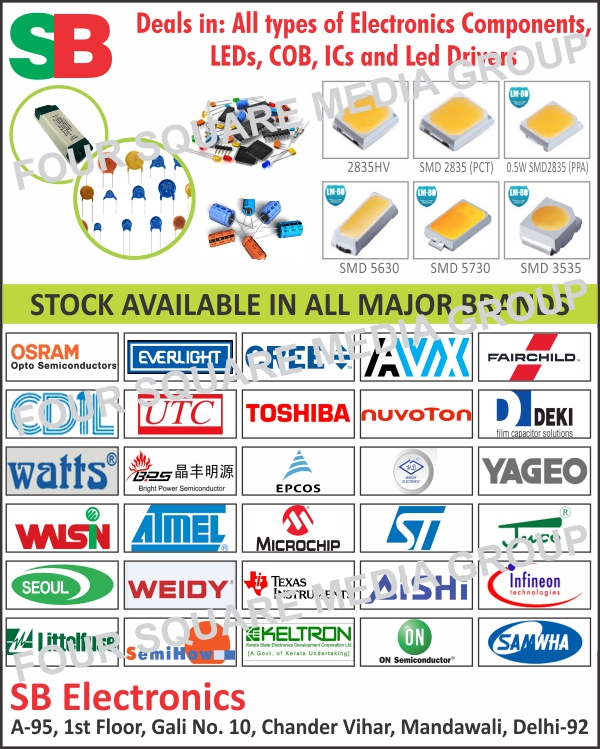 Leds, Electronic Components, IC, COB, Integrated Circuits, Led Drivers