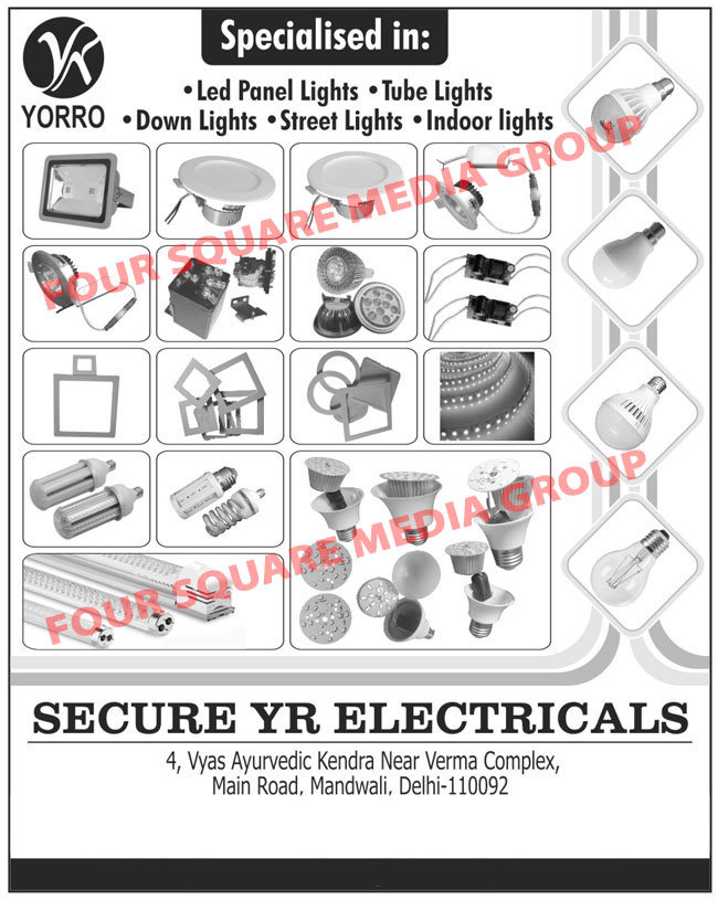 Led Lights, Led Panel Lights, Led Tube Lights, Led Down Lights, Led Street Lights, Led Indoor Lights