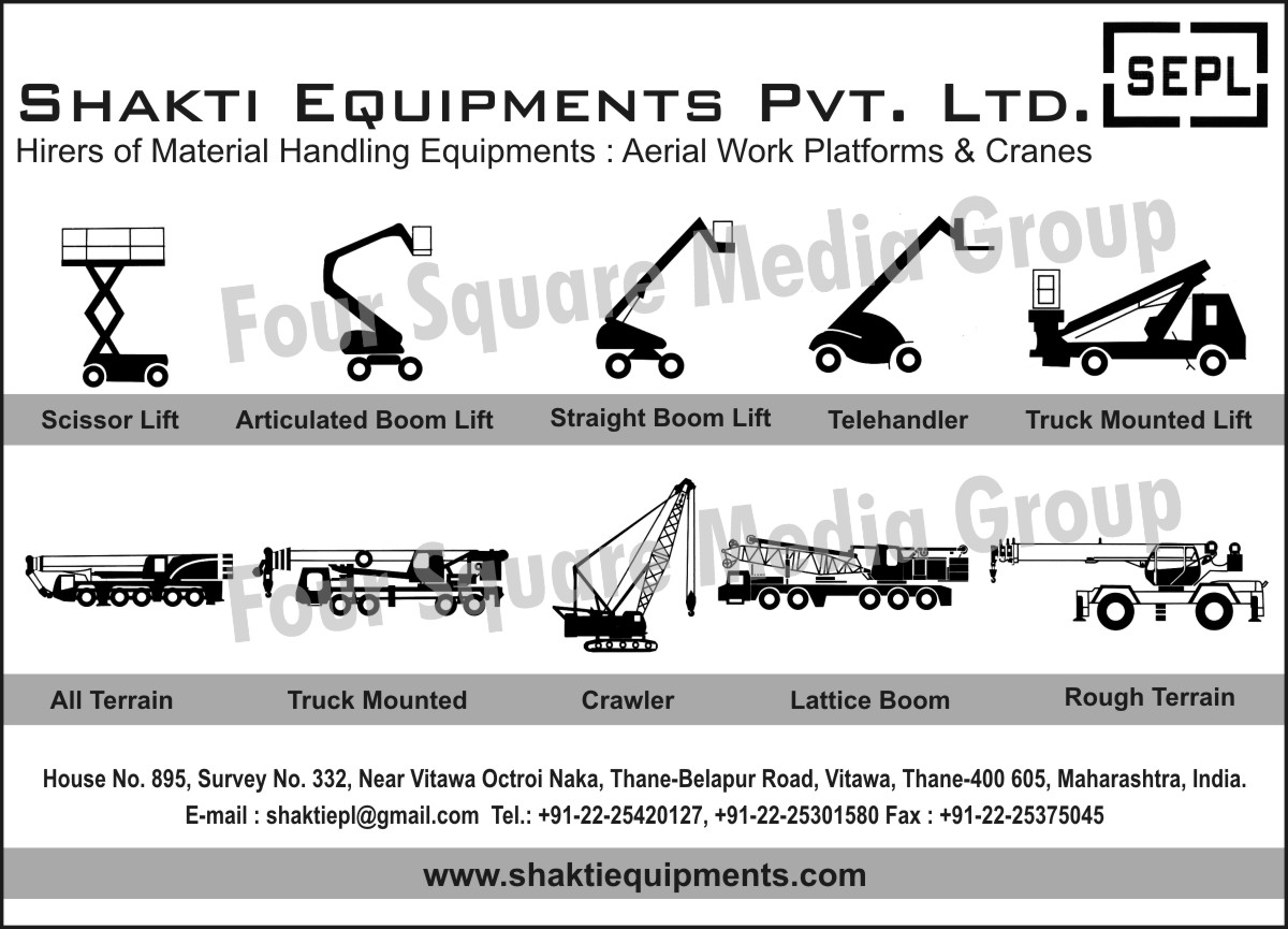 Aerial Work Platforms, Cranes