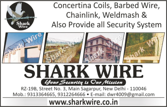 Concertina Coils, Barbed Wire, Chainlink, Weldmash, Security Systems, Chain Links