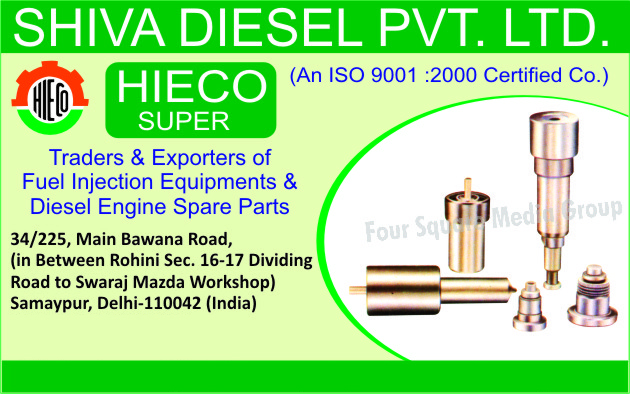 Fuel Injection Equipments, Diesel Engine Spare Parts