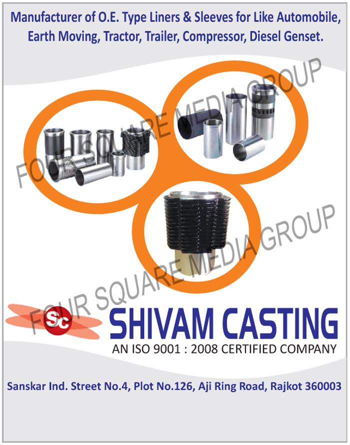 Cylinder Liners, Cylinder Sleeves