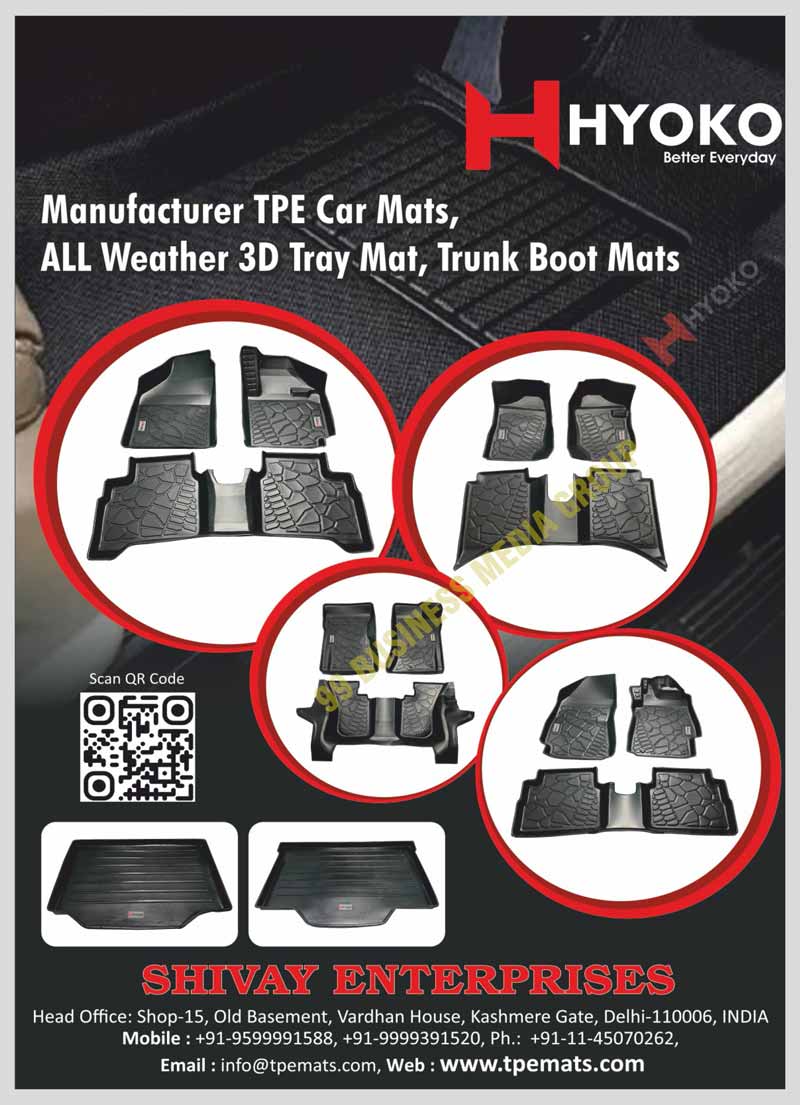 Automotive Accessories, Automotive Car Mats, 3D Car Mats, 5D Car Mats, 7D Car Mats, Car Accessories, Car Mat Raw Materials, Car Mat Laminated EVA Rolls, Car Heelpads, TPE Car Mats, Car Tray Mats, Car Lamination Floorings, 3D Tray Mats, Trunk Boot Mats, Automotive Mats