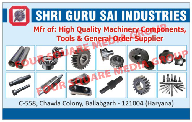 Machinery Components, Machinery Tools