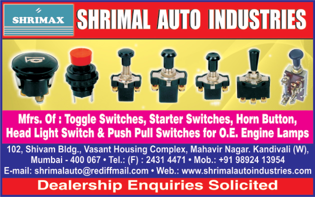 Toggle Switches, Starter Switches, Horn Buttons, Head Light Switches, Engine Lamp Push Pull Switches,Automotive Headlights, Headlights, Switches, Engine Lamps, Automotive Switches, Horn Switches, Starter